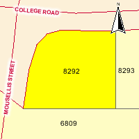 Parcel map