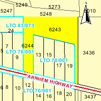 Parcel map