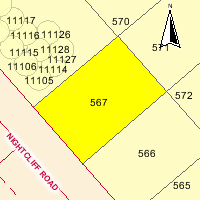 Parcel map